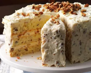 Browned Butter Pecan cake