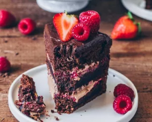 Chocolate Raspberry Cake