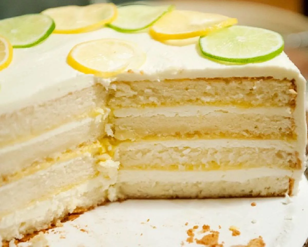 Lemon Chiffon Cake