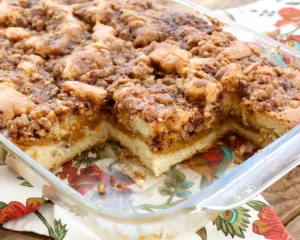 Pecan Sour Cream Coffee Cake