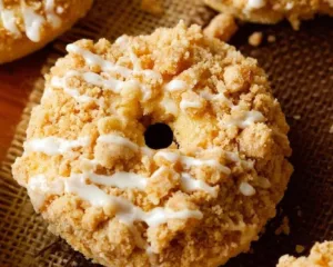 Pumpkin Crumb Donuts