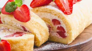 Strawberry Cake Roll Recipe