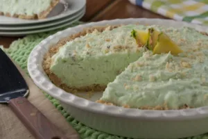 Pineapple Pistachio Pie