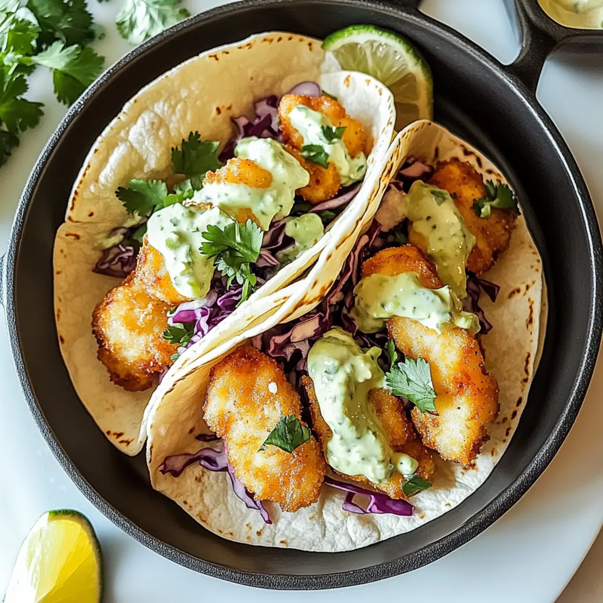 Baja Fish Tacos: Crispy Goodness with Creamy Slaw Delight