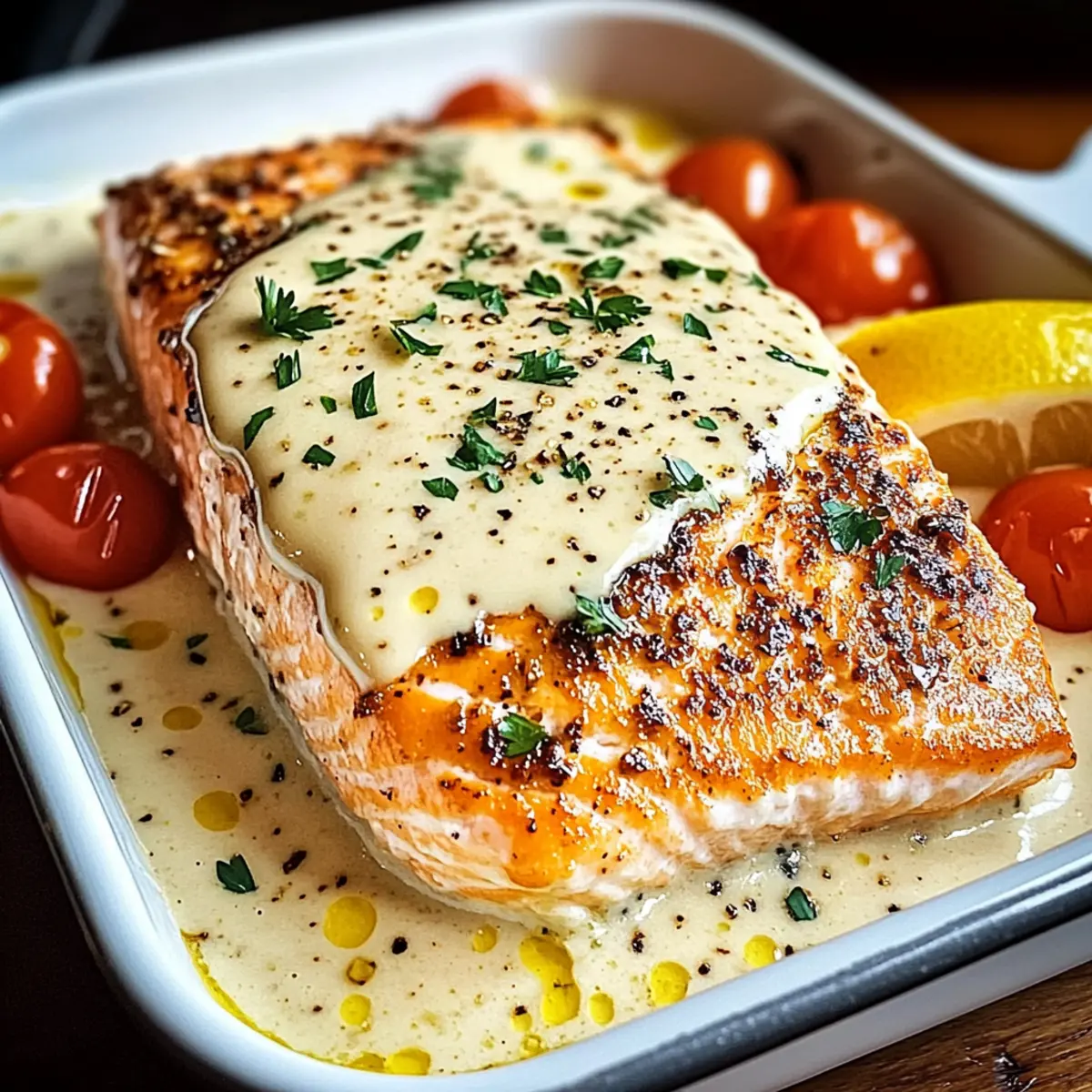 Baked Boursin Salmon: A Creamy Dinner Delight at Home