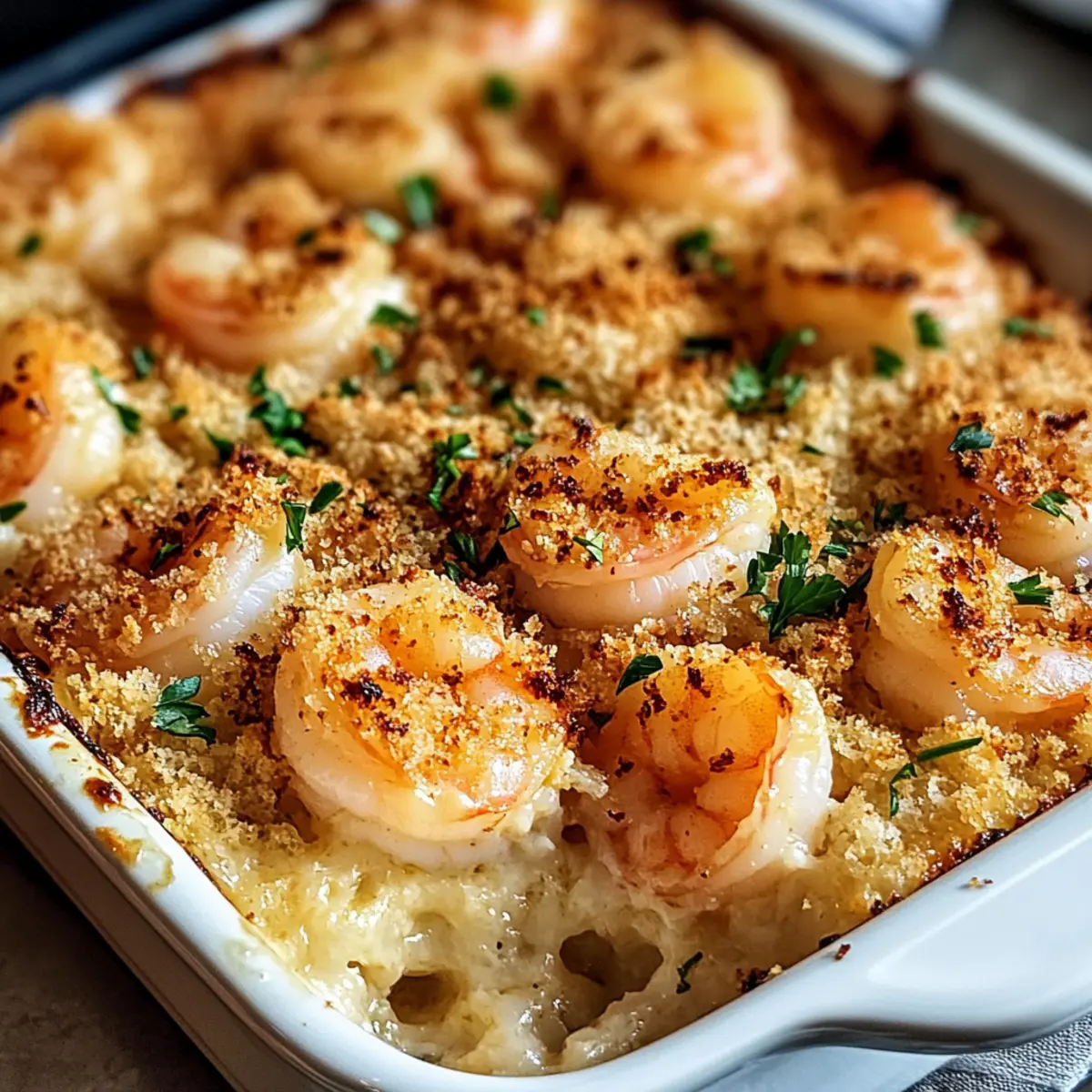 Mouthwatering Baked Stuffed Shrimp Casserole for Effortless Nights