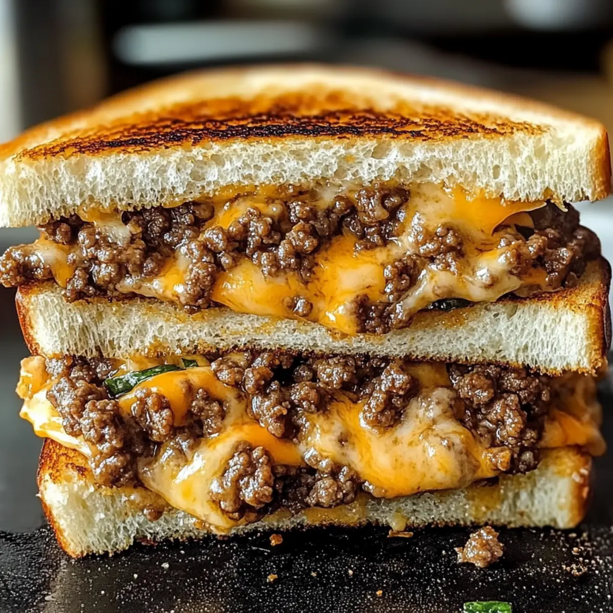 Irresistibly Cheesy Ground Beef Melt for Ultimate Comfort