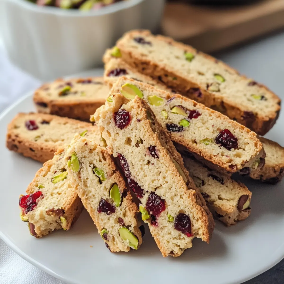 Cranberry Pistachio Biscotti – Irresistibly Crispy Delight