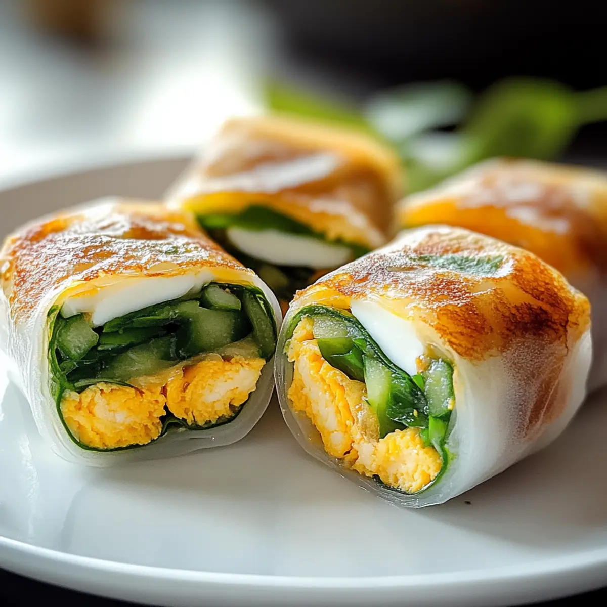 Crispy Rice Paper Egg Wraps: Crunchy Delight with Endless Fillings