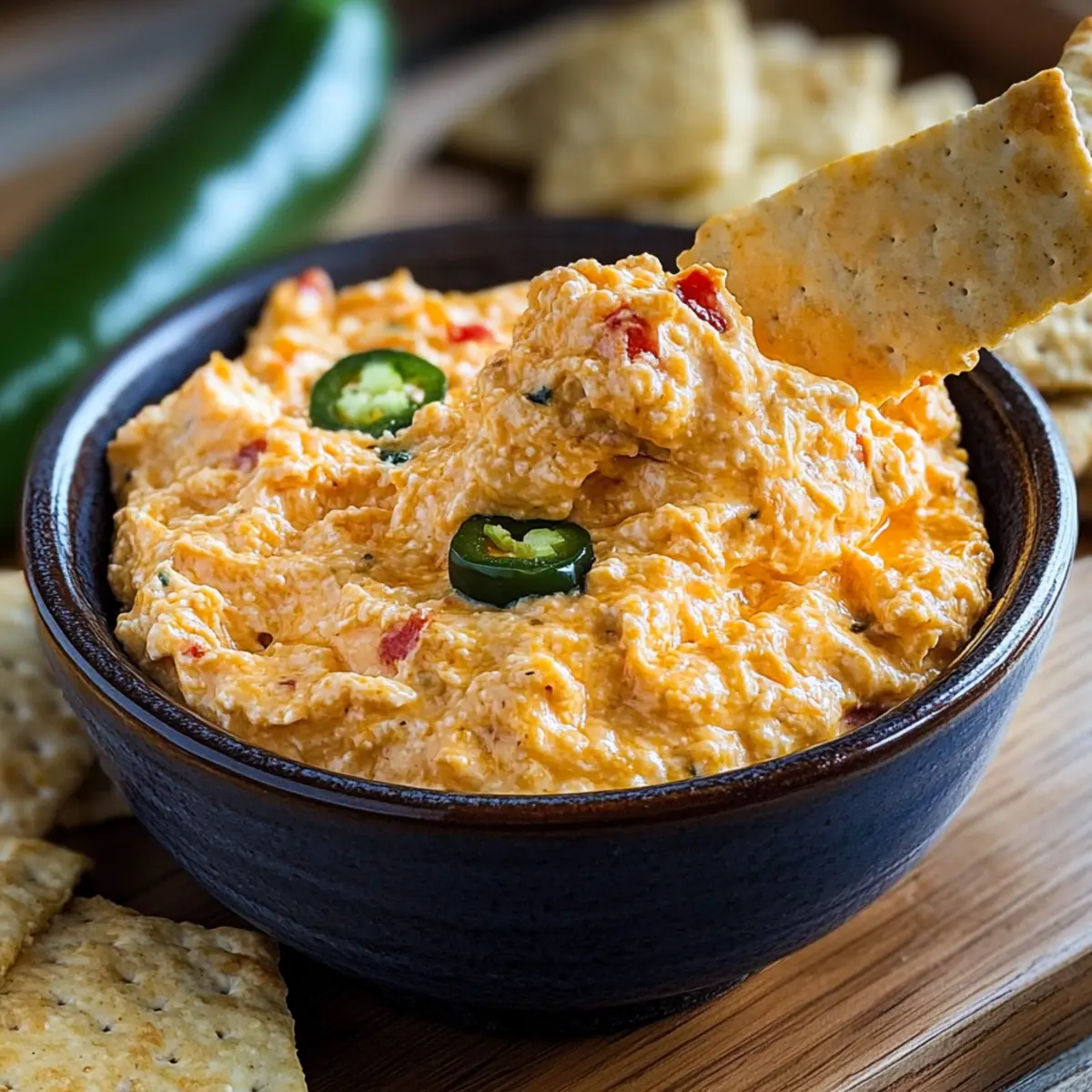 Creamy Jalapeno Pimento Cheese You'll Want at Every Party