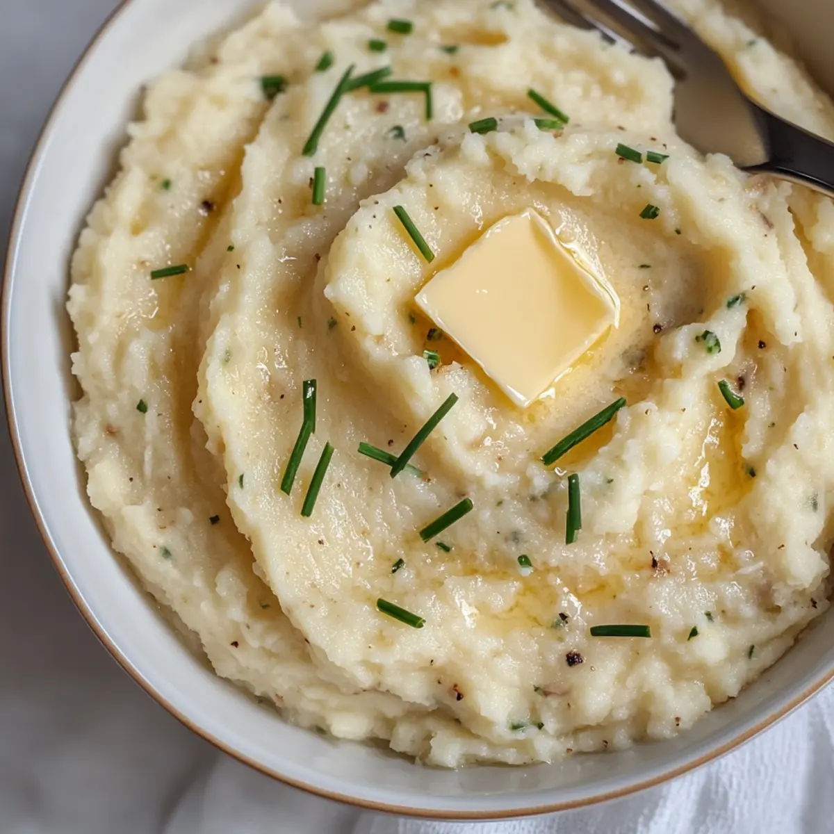 Lightened-Up Cauliflower Potato Mash for Guilt-Free Comfort
