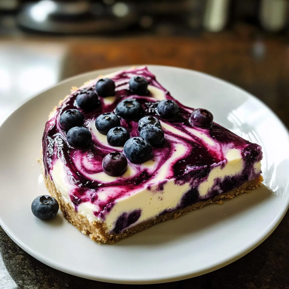 Indulgent No-Bake Blueberry Cheesecake That Will Wow You
