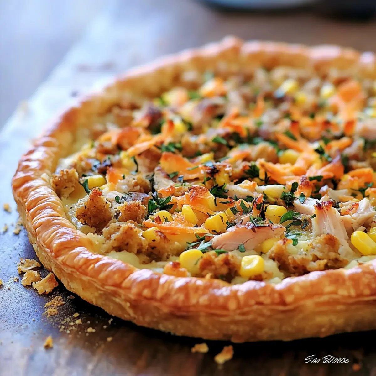 Thanksgiving Pizza: A Cozy, Leftover Delight to Savor