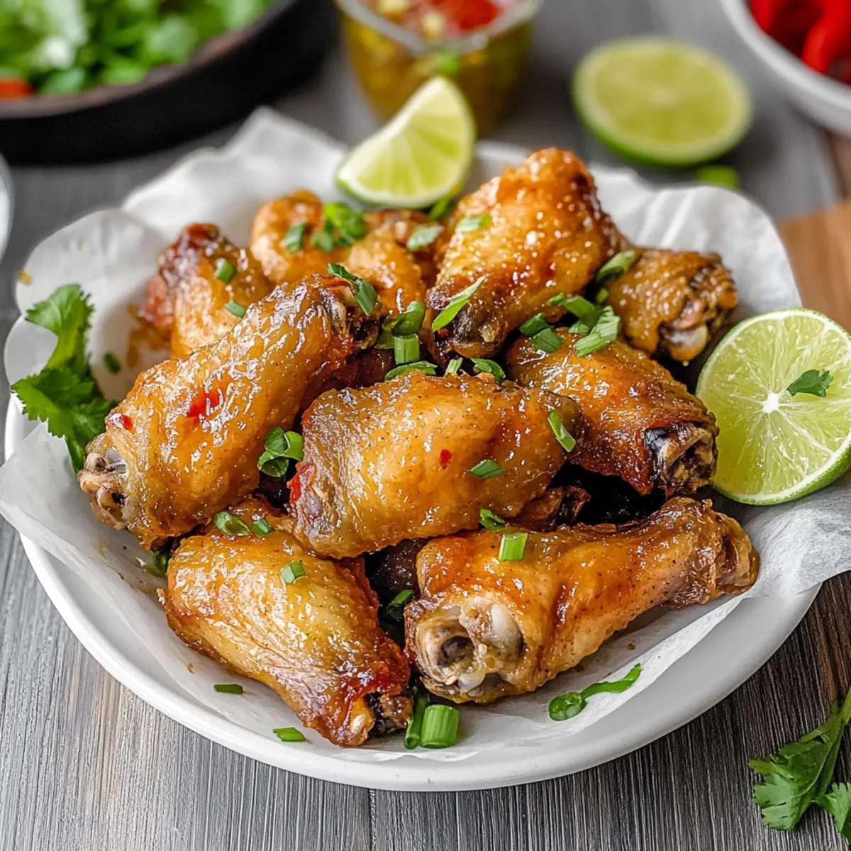 Savory Vietnamese Fish Sauce Chicken Wings for Your Next Party