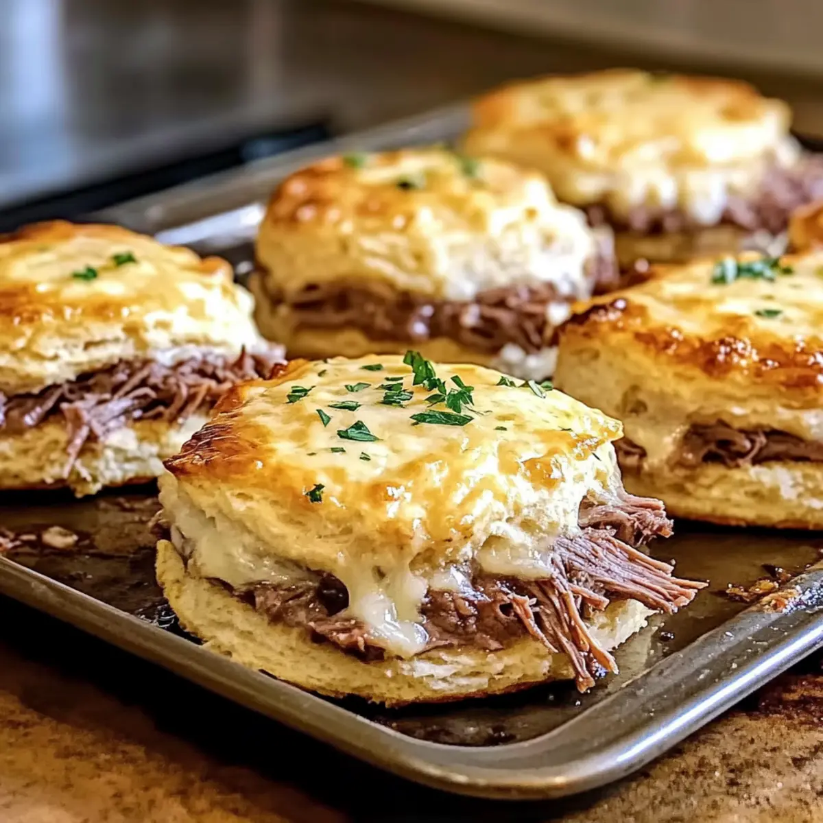 Baked French Dip Biscuits: Cozy Comfort Food for Everyone