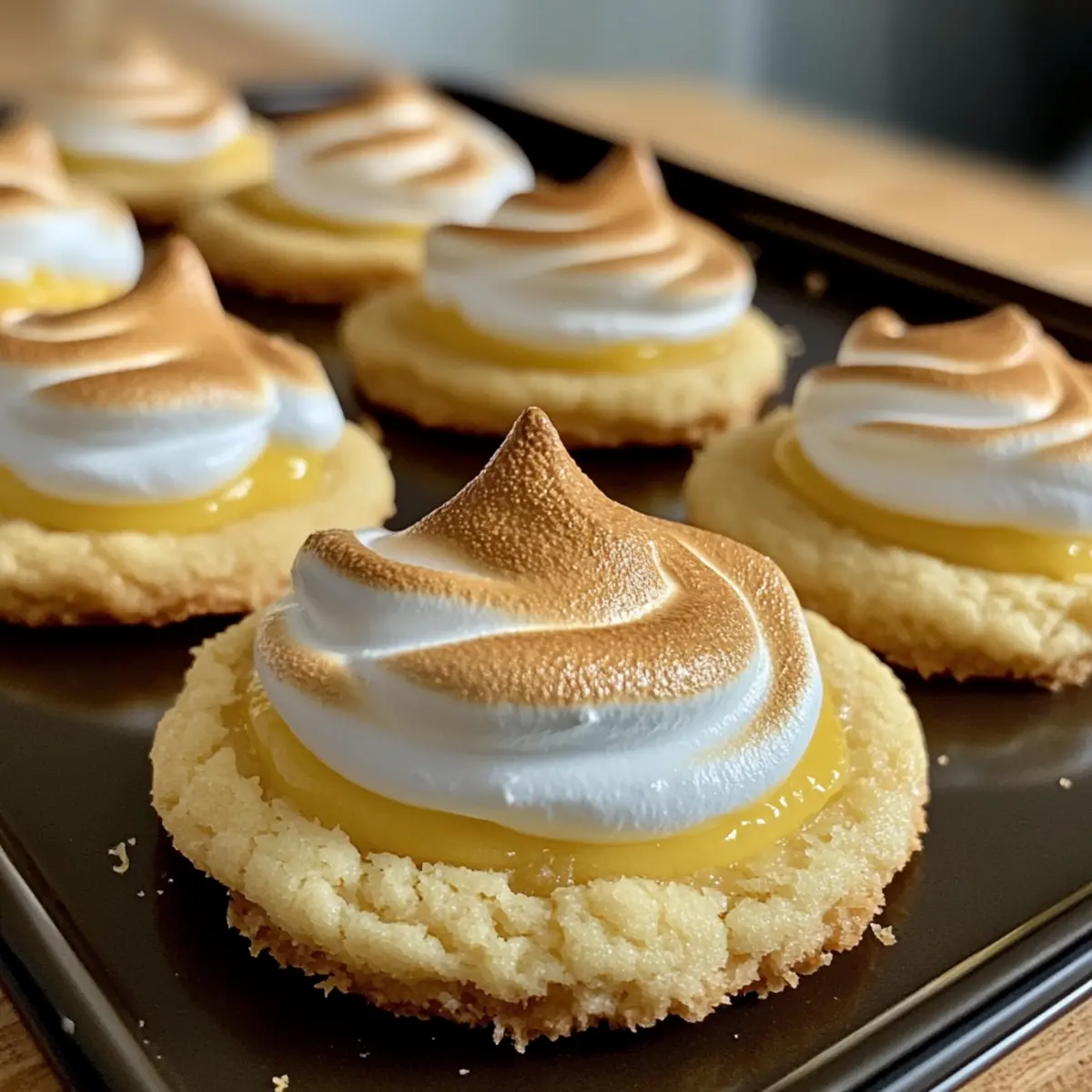 Lemon Meringue Pie Cookies: Heavenly Bites of Sunshine