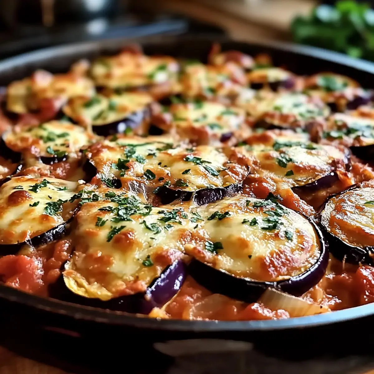 Savory Eggplant Casserole with Creamy Layers to Savor