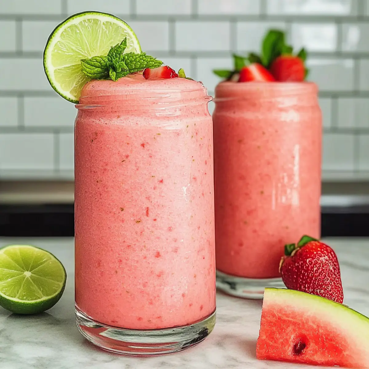 Refreshing Watermelon Smoothie for Hot Summer Bliss