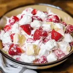 Easy Strawberry Shortcake Fluff Salad