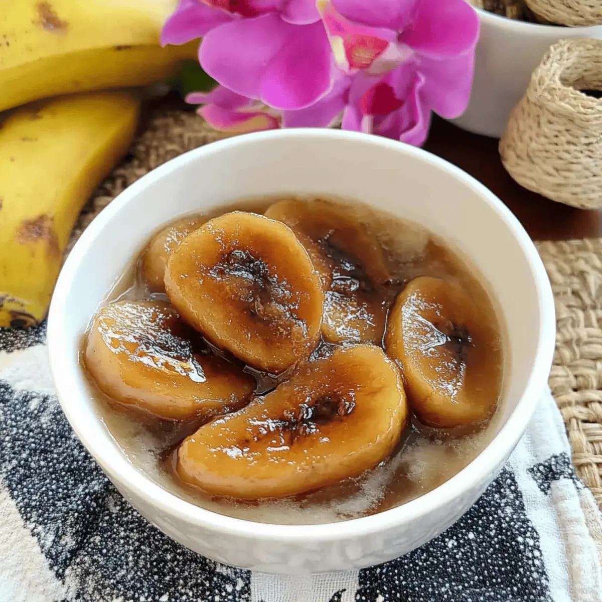 Delightful Plantain Bananas in Syrup for Sweet Moments