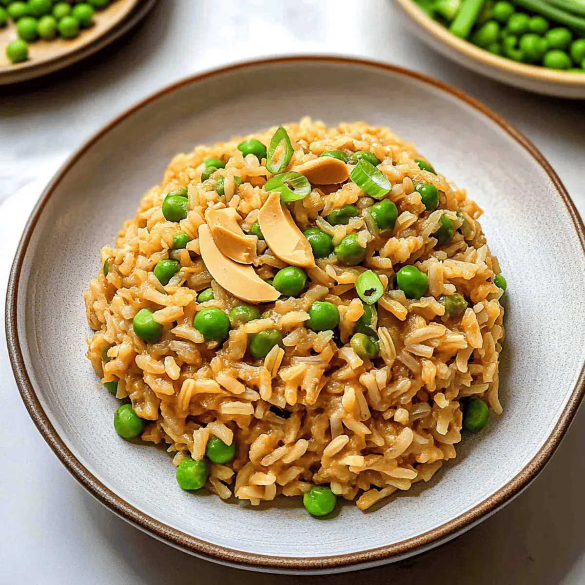 Peanut Butter Rice: A Creamy Vegan Comfort Bowl