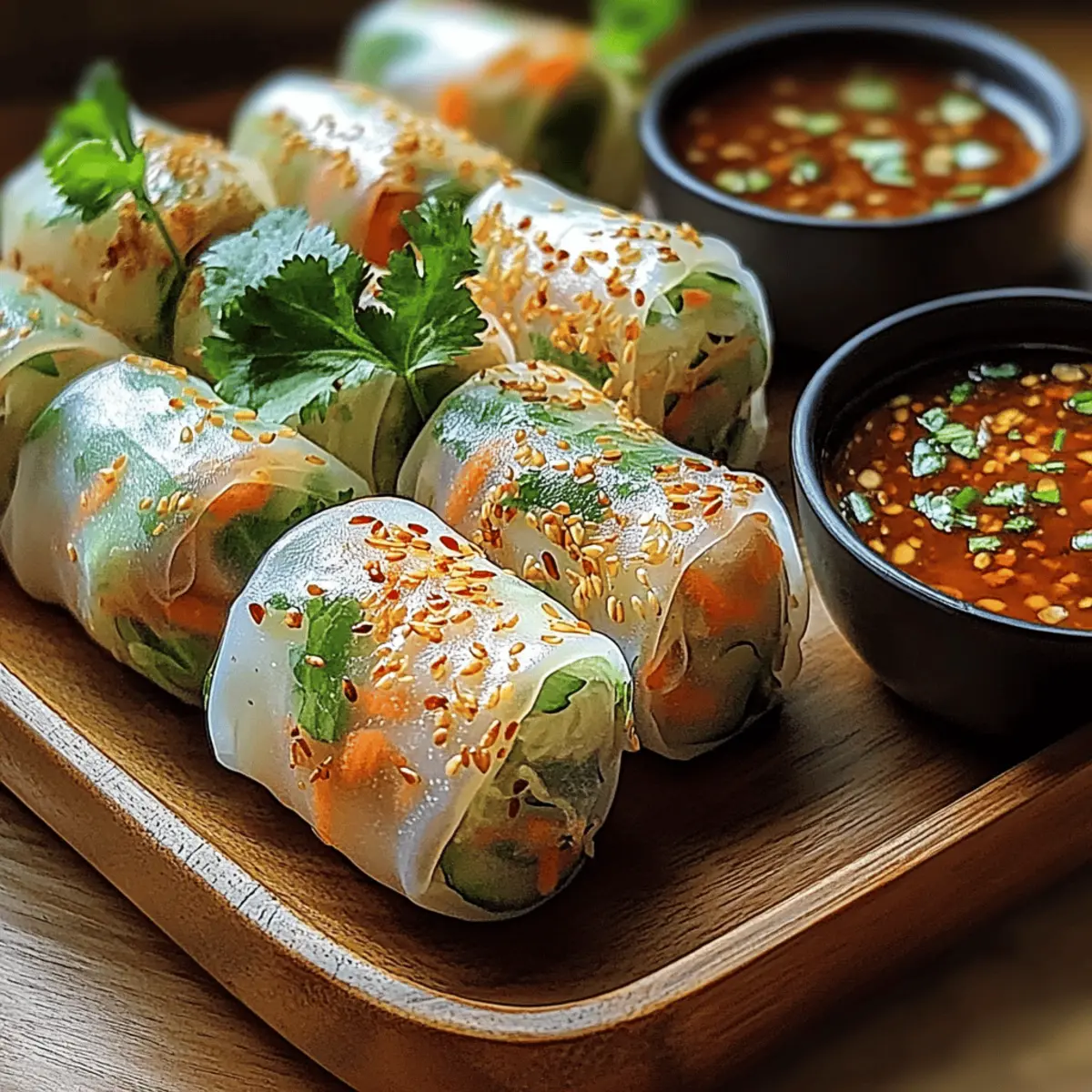 Crispy Rice Paper Spring Rolls That Spark Joy and Flavor