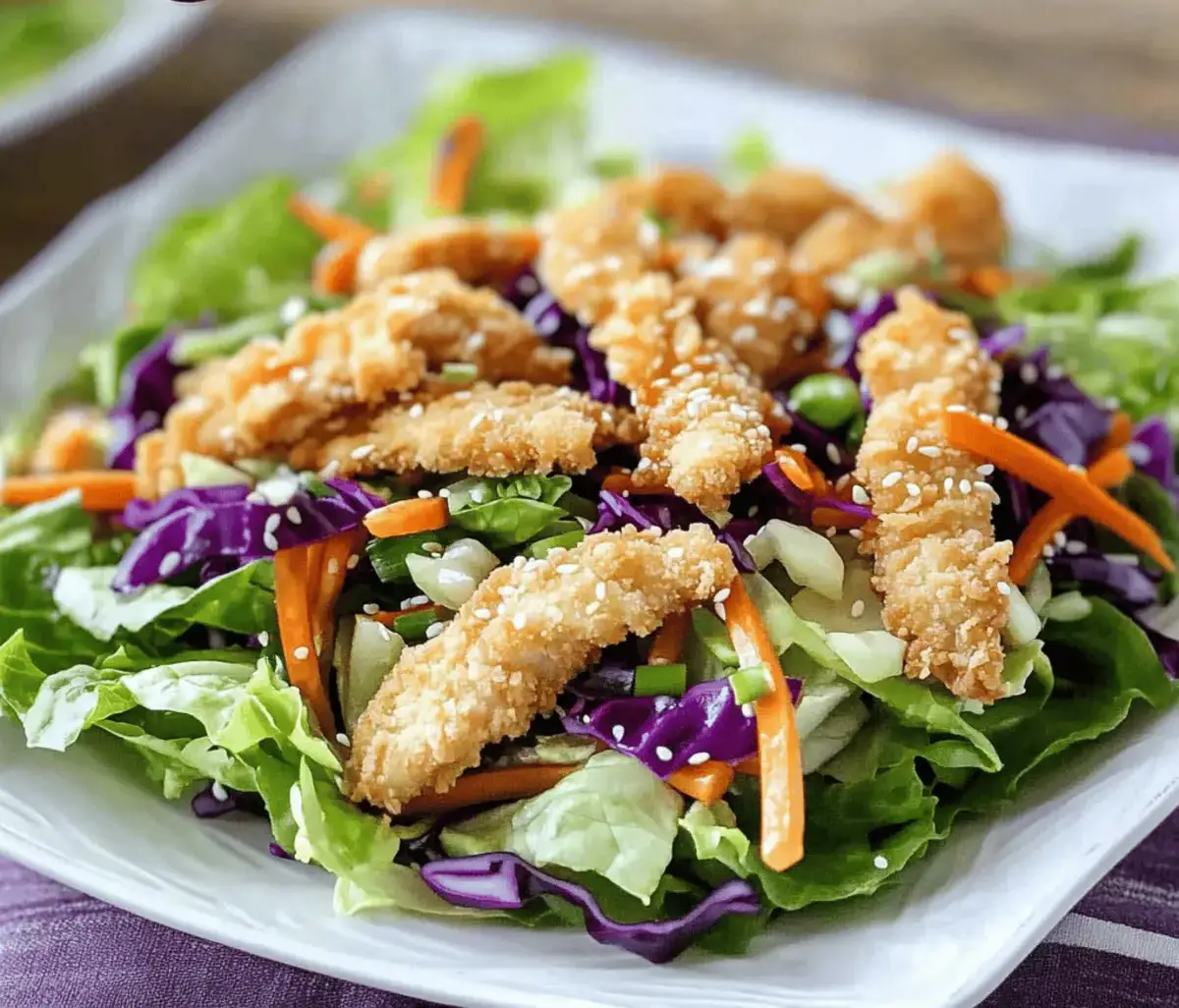 Quick and Crunchy Oriental Chicken Salad Everyone Will Love