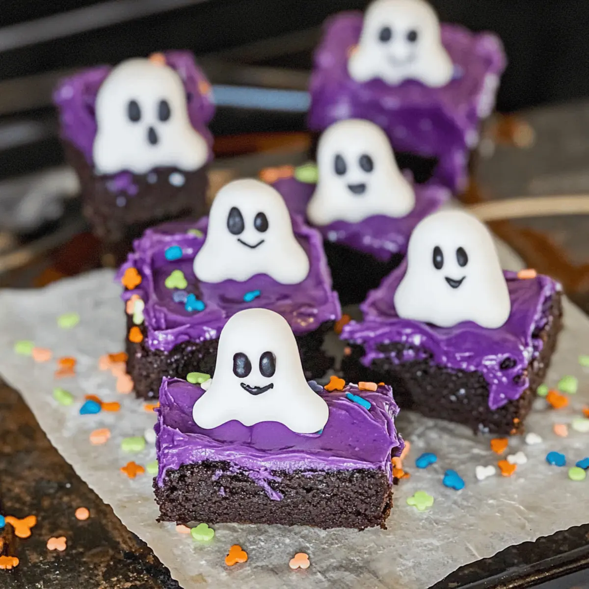 Spooktacular Halloween Ghost Brownies Made Easy at Home
