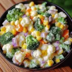 Creamy Broccoli Cauliflower Corn