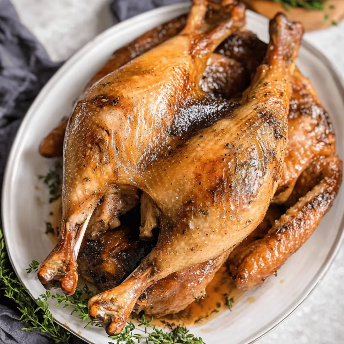 Savory Roast Duck with Sweet Glaze for Holiday Joy