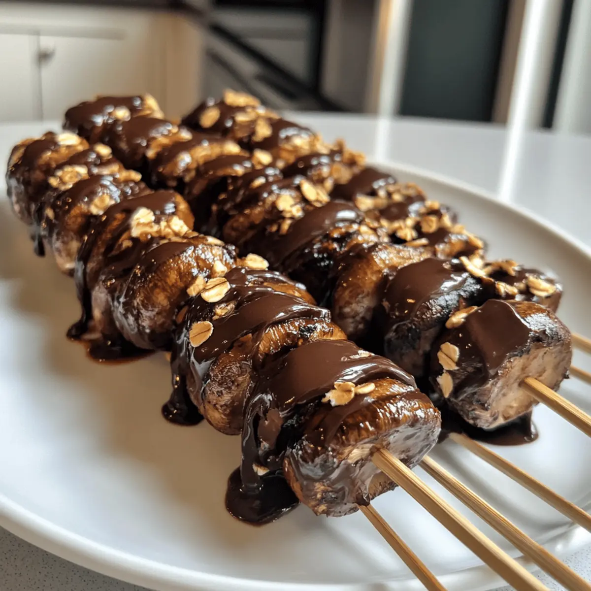 Marinated Grilled Mushroom Skewers for Your Summer BBQ Bliss