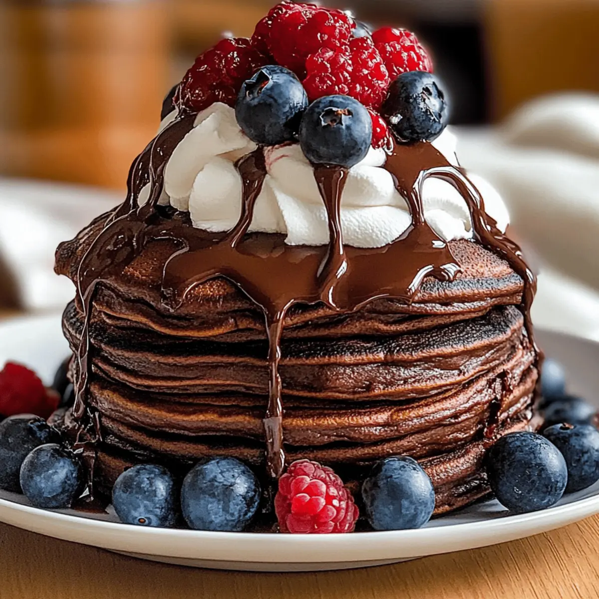 Irresistible Chocolate Pancakes for a Decadent Morning Treat