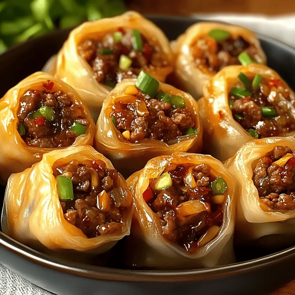 Crispy Spicy Beef Dumpling Rolls You'll Crave Forever