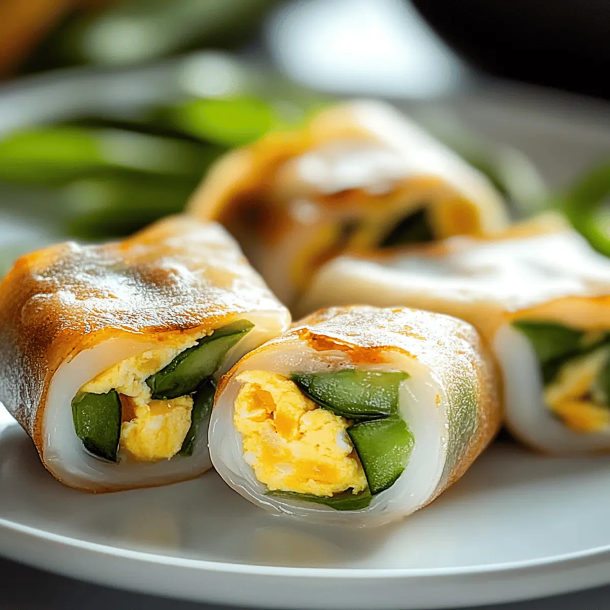 Crispy Rice Paper Egg Wraps: Crunchy, Flavor-Packed Delights