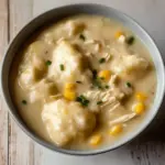 Creamy Turkey Soup with Dumplings