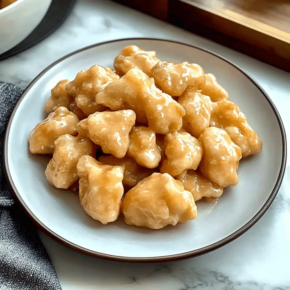 Crispy Chinese Coconut Chicken with Creamy Sweet Sauce