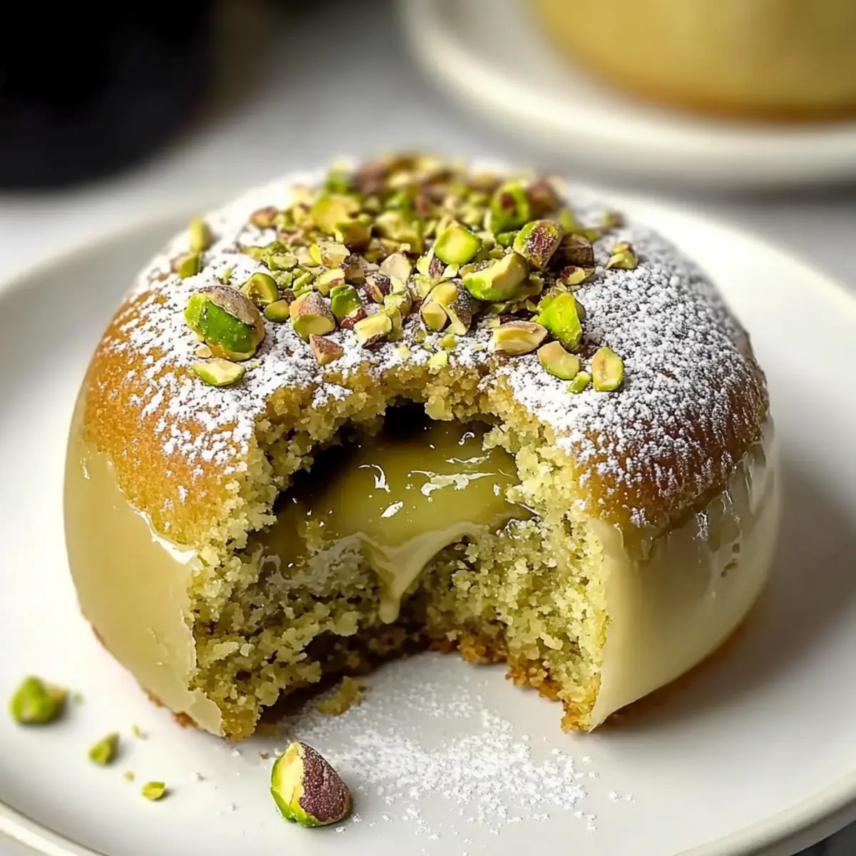 Irresistible Pistachio Lava Cakes with Gooey Centers