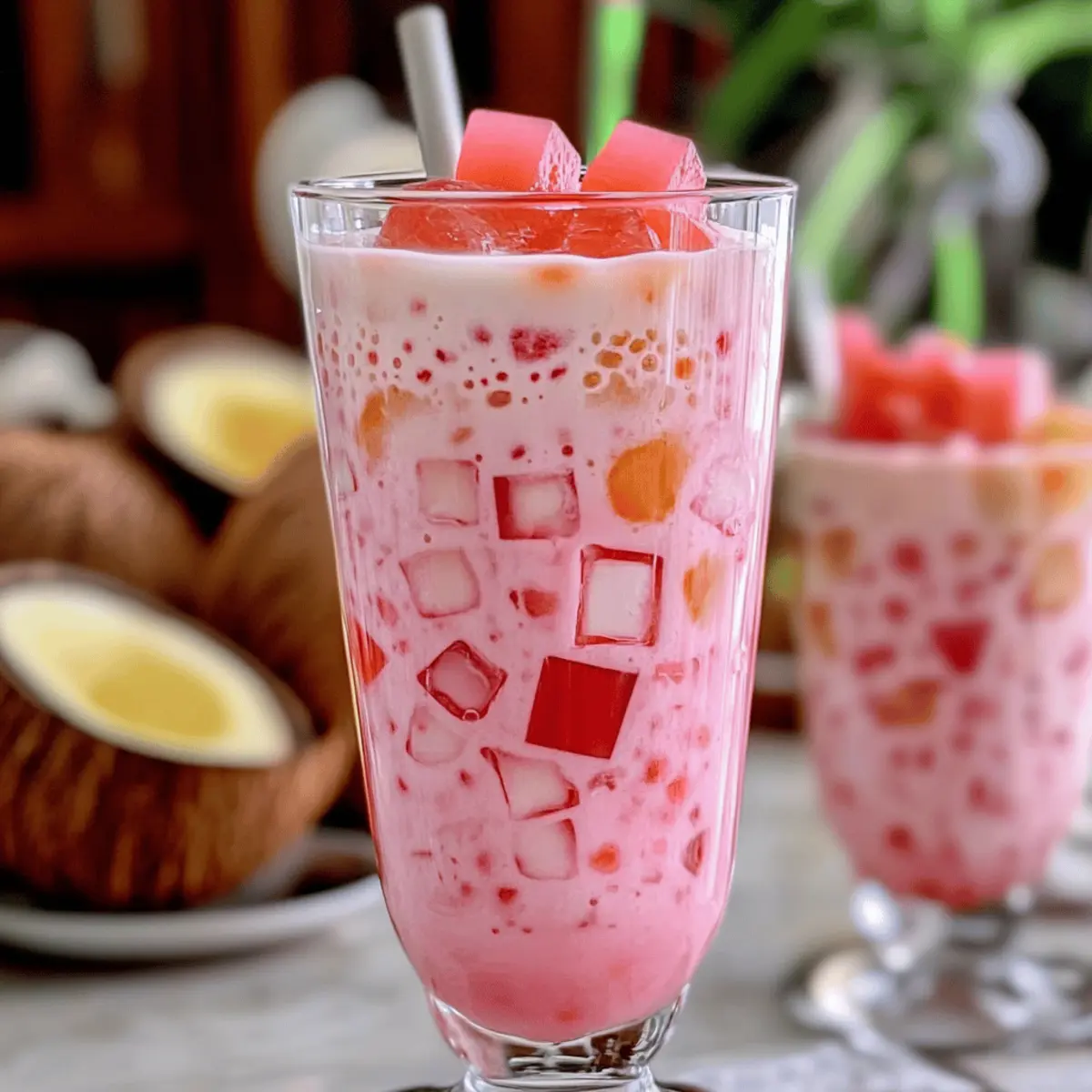 Refreshing Buko Salad Drink for Hot Summer Days