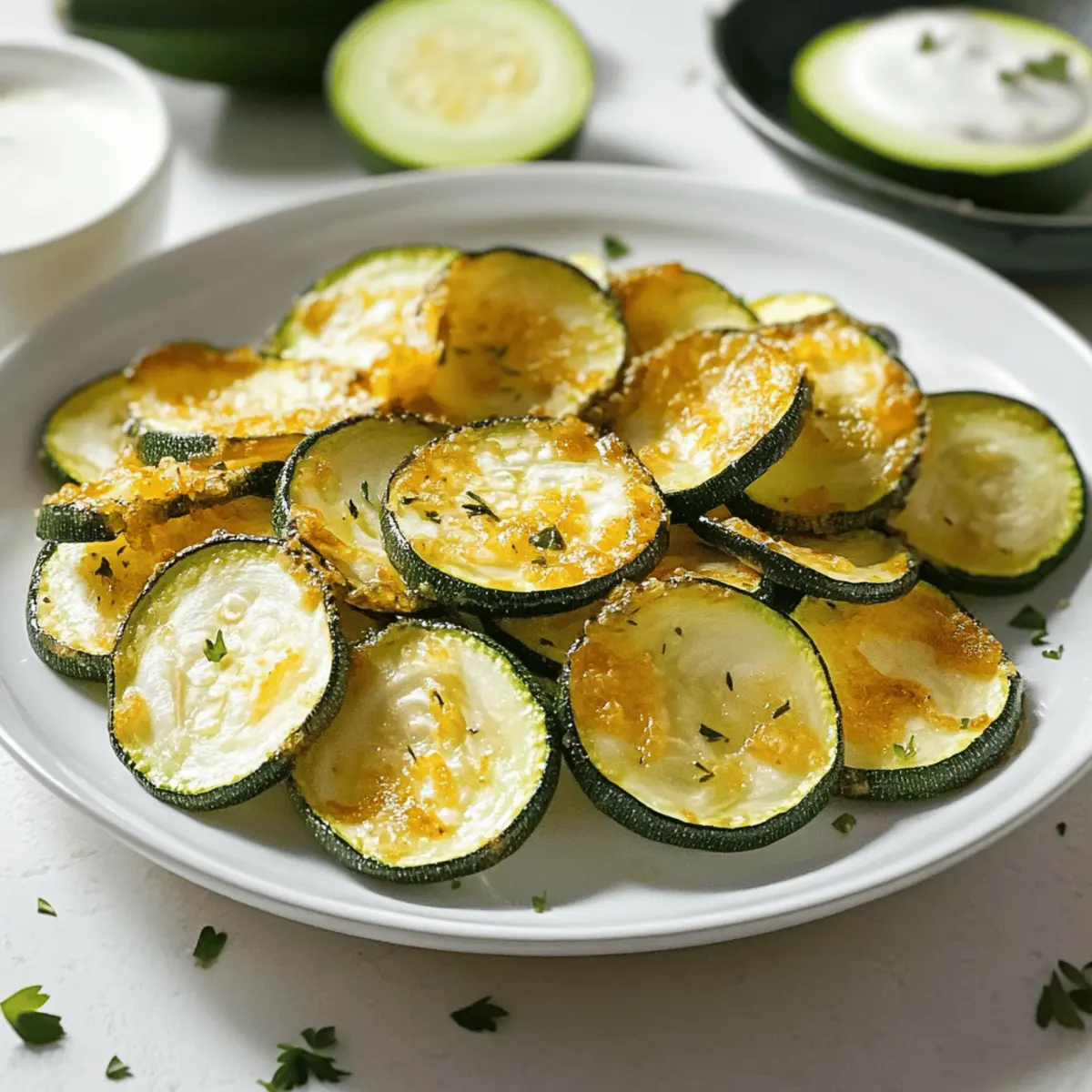 Crispy Air Fryer Zucchini Chips for Guilt-Free Snacking
