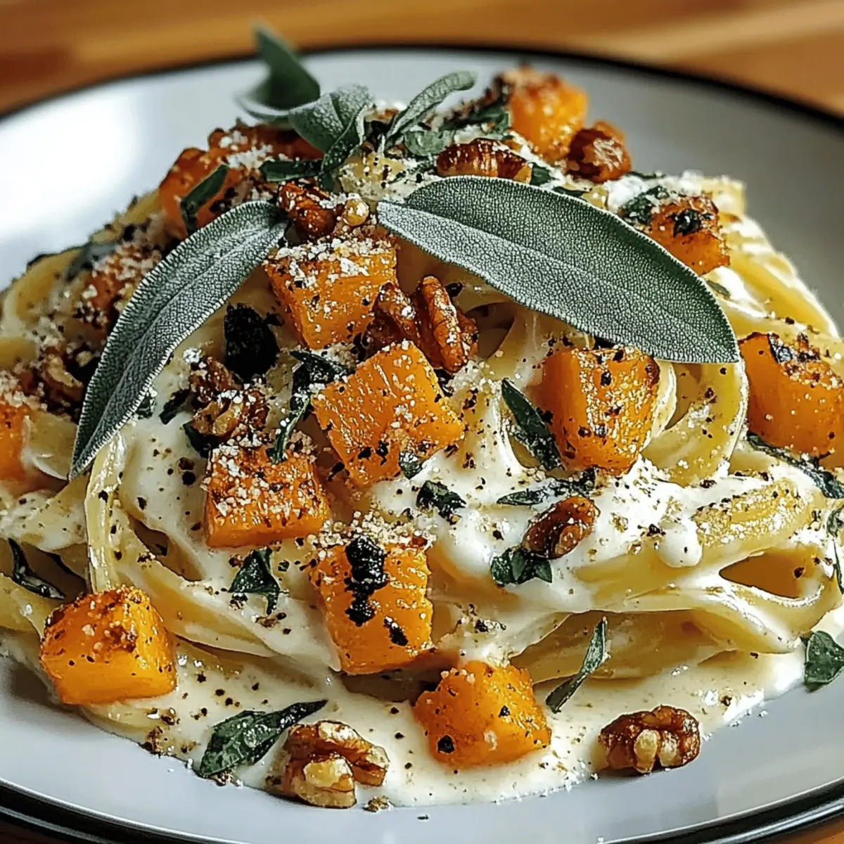 Creamy Butternut Squash & Sage Pasta for Cozy Evenings