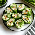 Chicken Salad Cucumber Roll Ups