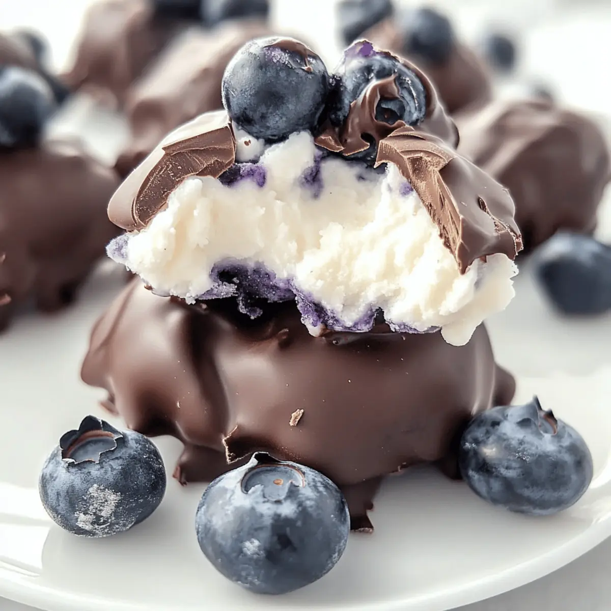 Frozen Blueberry Yogurt Clusters for a Guilt-Free Treat