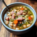 Ham Hock and Bean Cabbage Soup