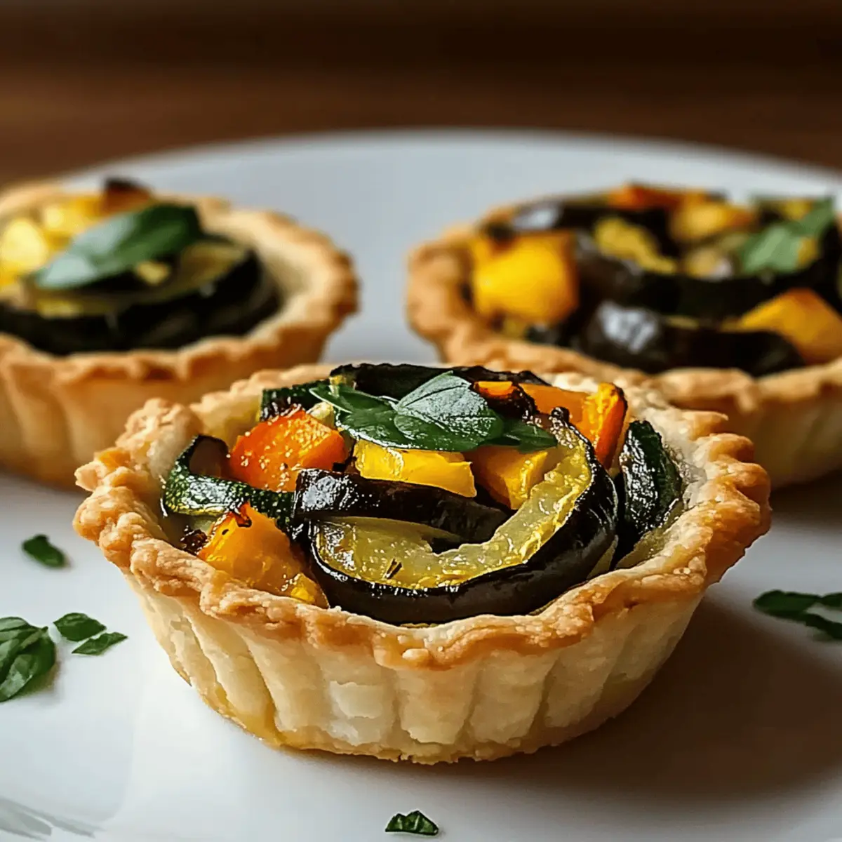 Mini Ratatouille Tartlets: A Colorful Twist on Comfort Food
