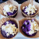 Moist & Fluffy Ube Muffins