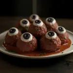 Monster Eyeball Meatballs