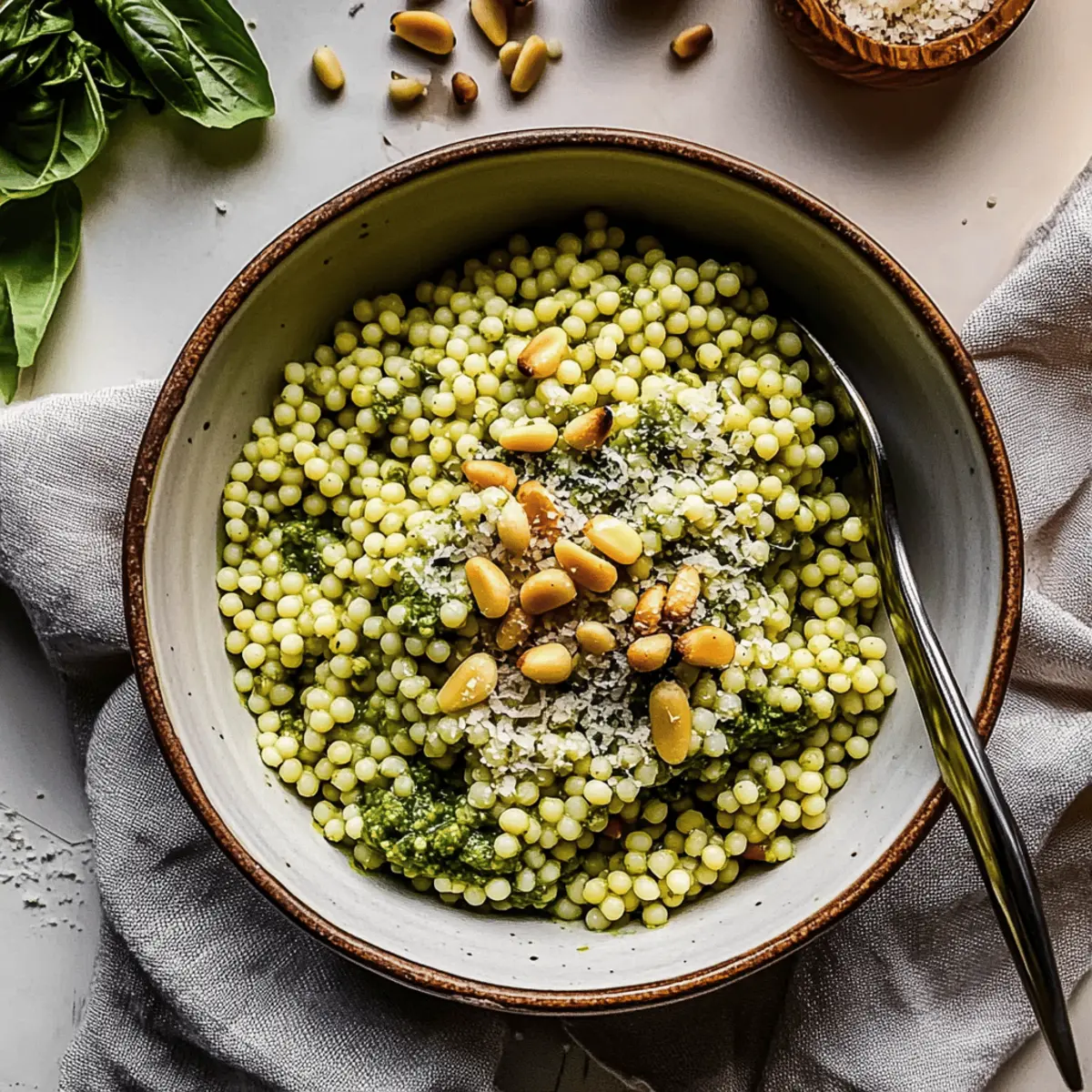 Delicious Pesto Couscous: A Quick Italian Delight