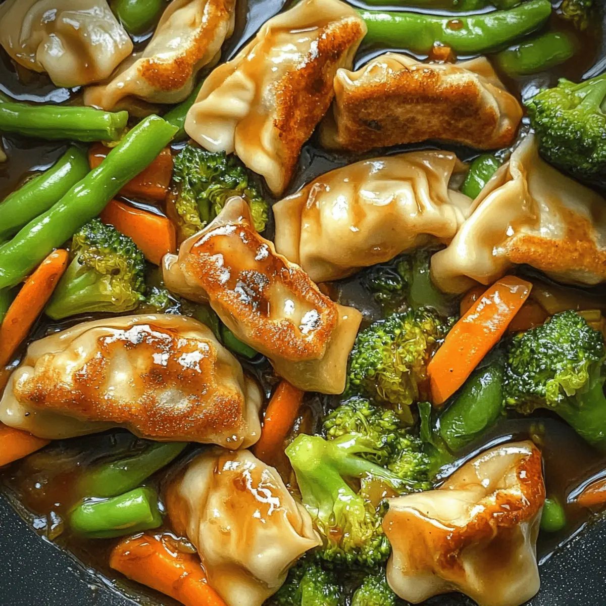 Delicious Potsticker Stir Fry: Quick, Customizable Meal Bliss