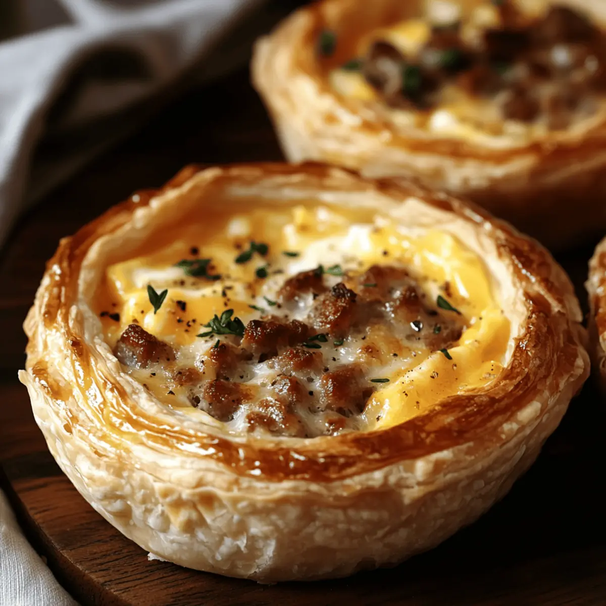 Savory Sausage and Egg Pies for a Cozy Home-Cooked Breakfast