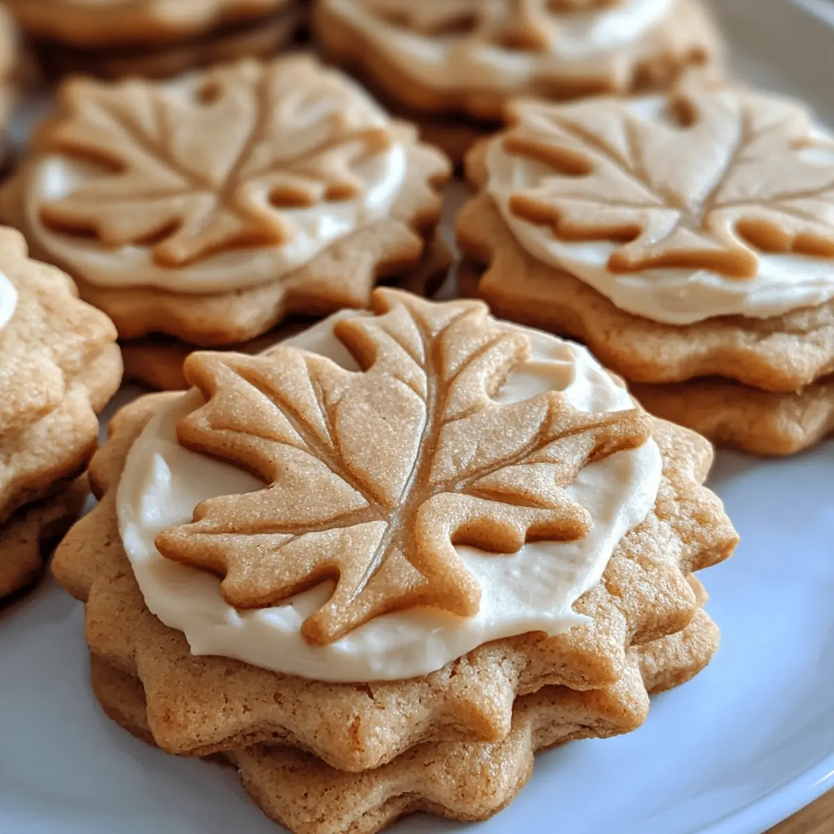 Vegan Maple Cream Cookies That Melt in Your Mouth